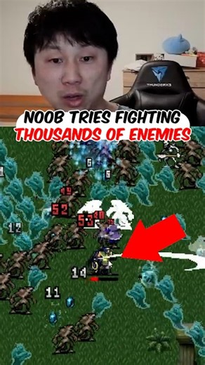 First time fighting thousands of enemies!