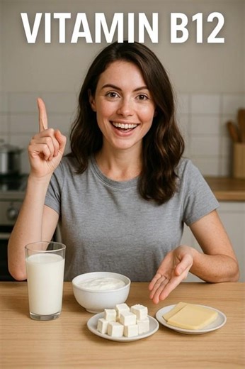 Top Veg Foods to Fix Vitamin B12 Deficiency FAST! (No Eggs, No Meat)” #viral #facts