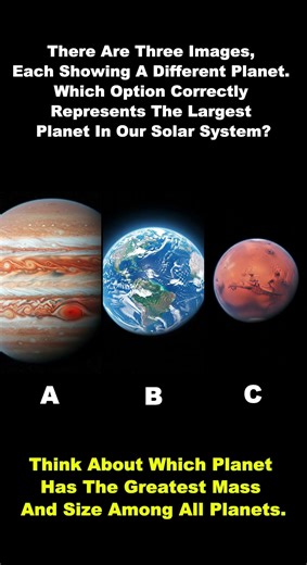 What Is the Largest Planet in Our Solar System? – Quick Space Science Challenge!