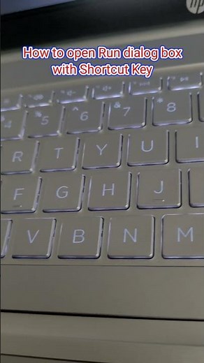 How to open Run dialog boxwith Shortcut Key #shortcutkeys #computerknowledge #windows11 #windows10
