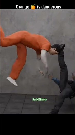 Why criminal wear orange dress #shorts