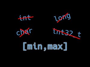 A new way to define integer types