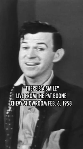 Pat Boone - There's a Smile (Live On The Pat Boone Chevy Showroom, February 6, 1958)