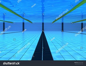 3d Rendering Under Water Swimming Pool Stock Illustration 682191343 | Shutterstock