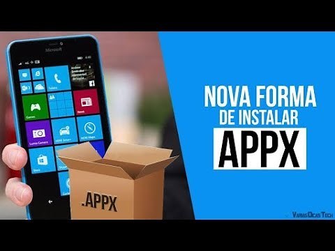Como instalar Xap e Appx Win Phone 8.1 e Win Mobile 10