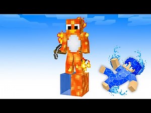 Locked On One ELEMENTAL Block in Minecraft