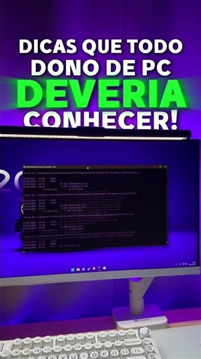 Duas dicas que todo dono de PC deveria saber! ✅ #pc #dicadepc #cmd #gamer #computador