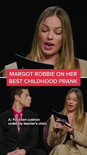 Margot Robbie's Hilarious Childhood Prank Story
