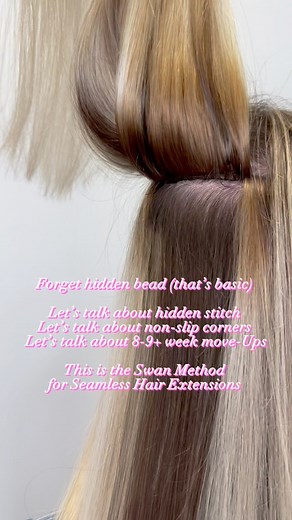 66 reactions · 4 comments | Hidden Stitches and Hidden Bead that’s The Swan Method difference 廉廉廉 #swanmethod #ledafazal #hairextensions #hairextensionspecialist Online Virtual classes taught by inventor and hairstylist Leda Fazal are ready and available. Flex pay options are also available. Leda Fazal -Swan Method | Leda Fazal | Facebook