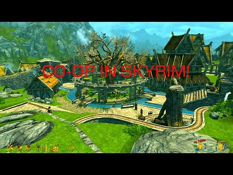 Couch Co-Op Skyrim | Skyrim Co-op mod!