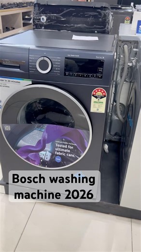 Bosch fully automatic front load washing machines 2026
