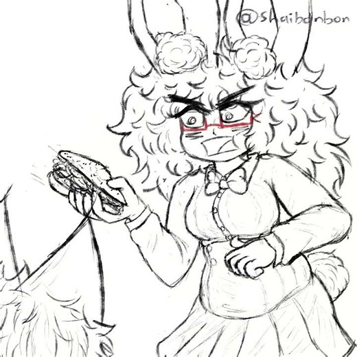 You're going to GAIN WEIGHT!! #art #originalcharacter #digitalart #animation