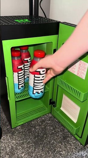 Xbox series x mini fridge setup #xboxseriesx #xbox