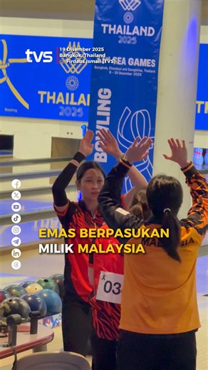 Emas berpasukan milik Malaysia 📹 Firdaus Ismail (TVS) 📱 Strim live di tvsarawak.my atau di aplikasi TVS Inspire, MYTV Mana-Mana, Unifi TV dan Astro GO sekarang! Muat turun di App Store dan Play Store sekarang! #TVS122 #TVSNews #TVSarawak | TVS