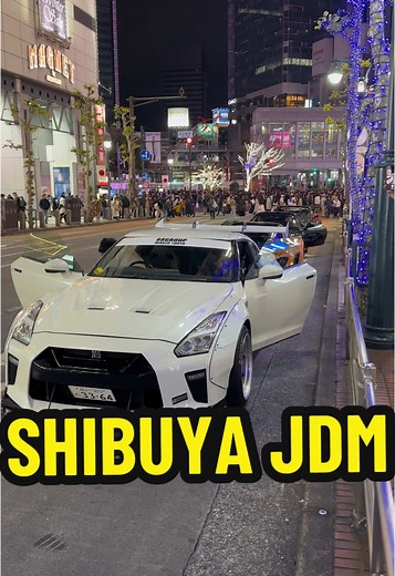 Shibuya Car Show: JDM Cars Take Over Tokyo Streets