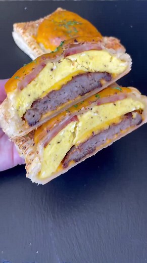 Delicious Breakfast Pop-Tarts Recipe with Sausage, Bacon, Egg, and Cheese