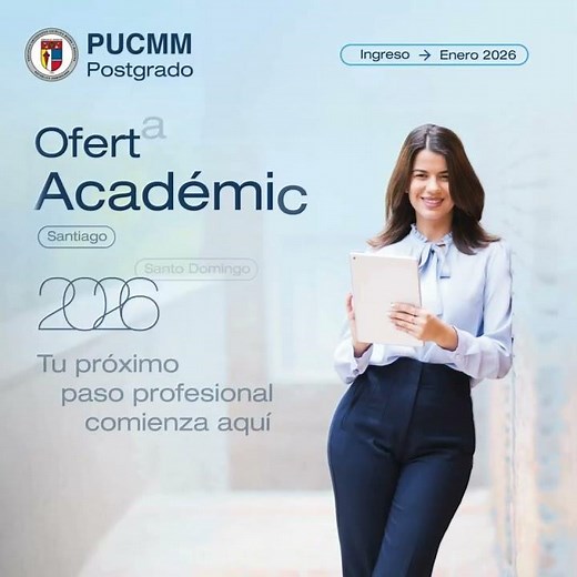 PUCMM, ofertas de académicas 2026.