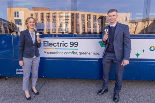 New electric buses promises quieter, greener journey from St Andrews to Dundee