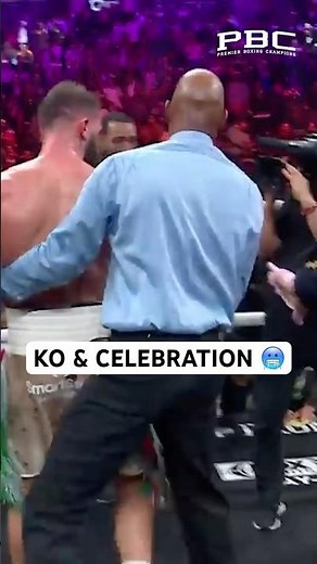 The KO and the celebration ⚰️