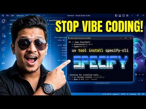 GitHub Spec Kit Complete Setup | Stop Guessing on Code