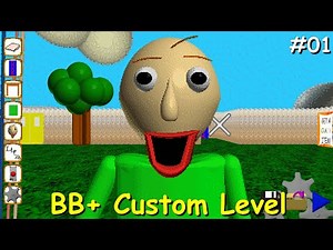 Baldi's New And Awesome school #01 (Baldi's Basics Plus Custom Level By Silly_Farm)