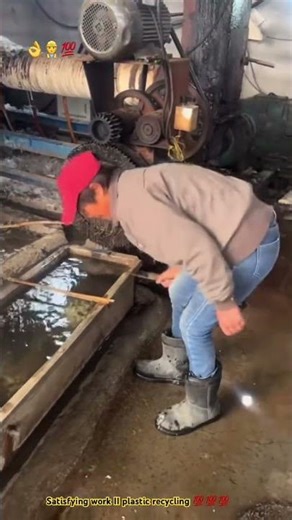 Ingenious plastic recycling process for pellets