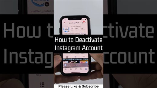 Want to deactivate your Instagram account temporarily? In this tutorial, I'll show you exactly how to disable your Instagram profile step by step, whether you're using the Instagram app on iPhone, Android, or Samsung phone. This means you can take a break from Instagram without permanently deleting your account or losing your photos, followers, and messages. #instagram #instagramreels #instagramtutorial #tech #howto #tutorial #technology #GaugingGadgets | Gauging Gadgets | Facebook