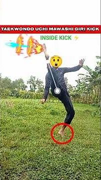 Inside Crescent Kick Taekwondo 🔥