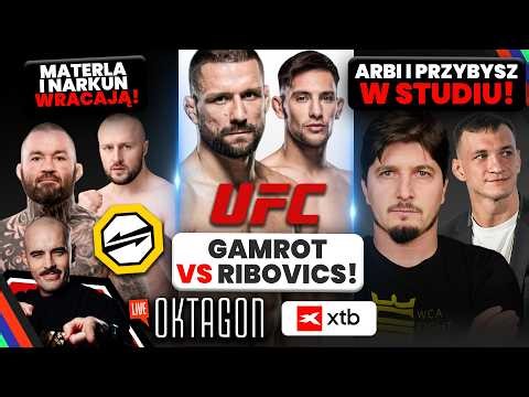 OKTAGON LIVE: GAMROT VS RIBOVICS! MATERLA I NARKUN WRACAJĄ! ARBI I PRZYBYSZ W STUDIU