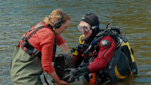 Stone anchor discovery