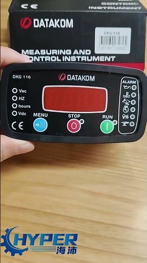 DATAKOM DKG-116 MPU Manual and remote start generator control panel