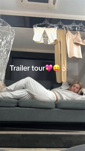 On set Trailer TOUR!!! MTV WELCOME TO MY CRIB! #trailer #onset #actor #fyp #tour