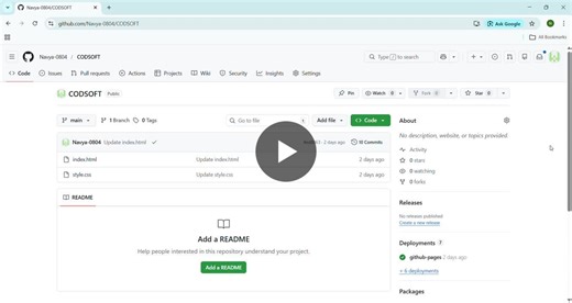 As part of my internship at codsoft I have completed my first task portfolio through webdevelopment The website includes sections such as Home, About Me, Skills, Projects, and Contact. It is fully… | Navyasri cherukuri