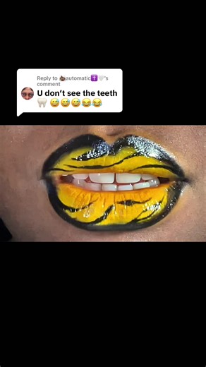 Replying to @👩🏾‍🦳automatic✝️🤍 apparently yellow is my new colour#makeup#lipmakeup#lipcombo#liptuto#dgf