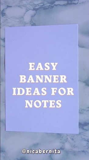 BANNER IDEAS for NOTES and SCHOOL PROJECT💖 FRAME DOODLES FOR YOUR PLLANER