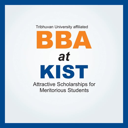 ADMISSIONS ONGOING for BBA & BITM at KIST. Eligibility: All student who have gone through CMAT & Re-CMAT 2082 are eligible to enroll. Limited Seats. Enroll Now. Admissions also open for BBS & BSc Microbiology. #KIST #BachelorsinKIST #CommitmenttoExcellence #BIT #BBA #BITM #BBS #BScMicrobiology #Admissionsopen #Excellentchoice | KIST College & SS