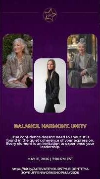 Join Joy Ruffen's Interactive Workshop #shorts