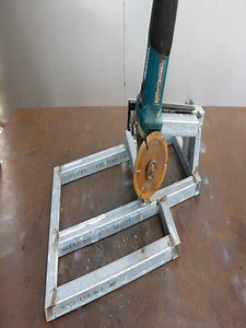 5.1K views · 34 reactions | Homemade sliding angle grinder stand | Ideas Project Craft | Facebook