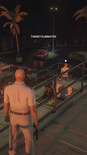 Two Creative Kills on One Target — Hitman Short 🎯#shorts #gaming #hitman