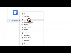Google Drive: Sharing Permissions