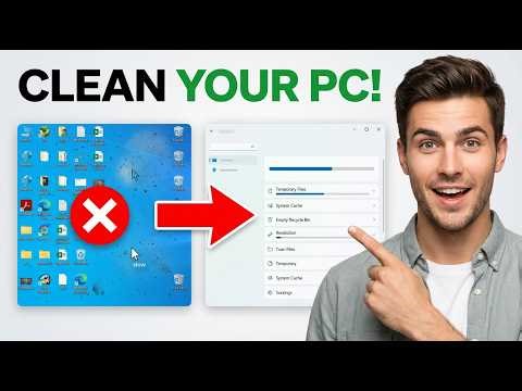 Clean Your PC & Make It Faster in Minutes! (Windows 10/11)