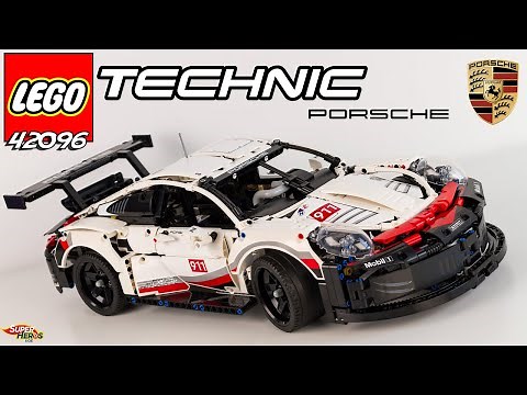 LEGO Technic Porsche 911 RSR 42096 Une réussite ou pas? Afol Speed Build Review