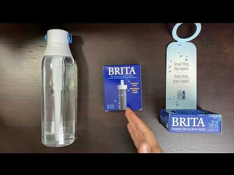 Brita Premium Water Bottle - Filter Review!