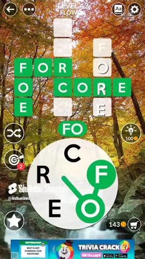 Wordscapes Level 42 Forest Flow 10 Answers