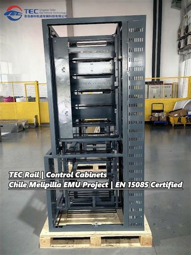 Control Cabinets for Chile Melipilla EMU Project – EN 15085 Certified | TEC Rail