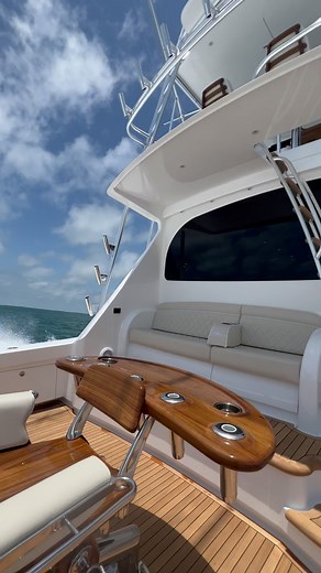 This IN STOCK 2024 Viking 68 Convertible is on her way to Anna Maria, FL! 🤙 This new 2024 Viking 68 C is a four-stateroom blue-water convertible with unmatched performance, bulletproof construction, luxury interior accommodations and advanced propulsion and boat-control technologies. The 68 model features four staterooms in luxurious accommodations throughout the boat. A high-gloss walnut finish decorates the interior, and the salon utilizes a 19’ 2” beam to its full potential. The starboard ma