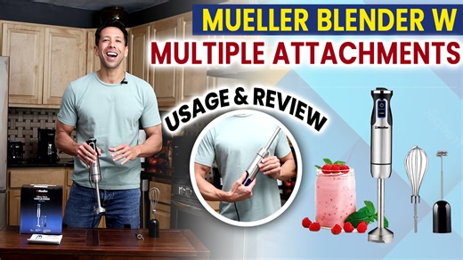 Watch Mueller Ultra-stick Multi-purpose Hand Blender - Review on Amazon Live