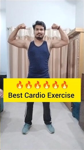 Best cardio exercise Part 21 | Home workout| Fatloss journey 💪💯😎