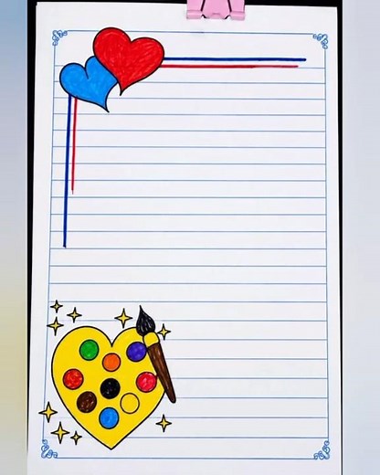 تزيين الدفاتر 2026 رسم سهل💕 drawing notebooks | Back to School #تزيين_دفاتر