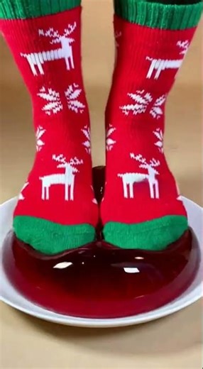 ASMR 🧦 Christmas Sock Stepping